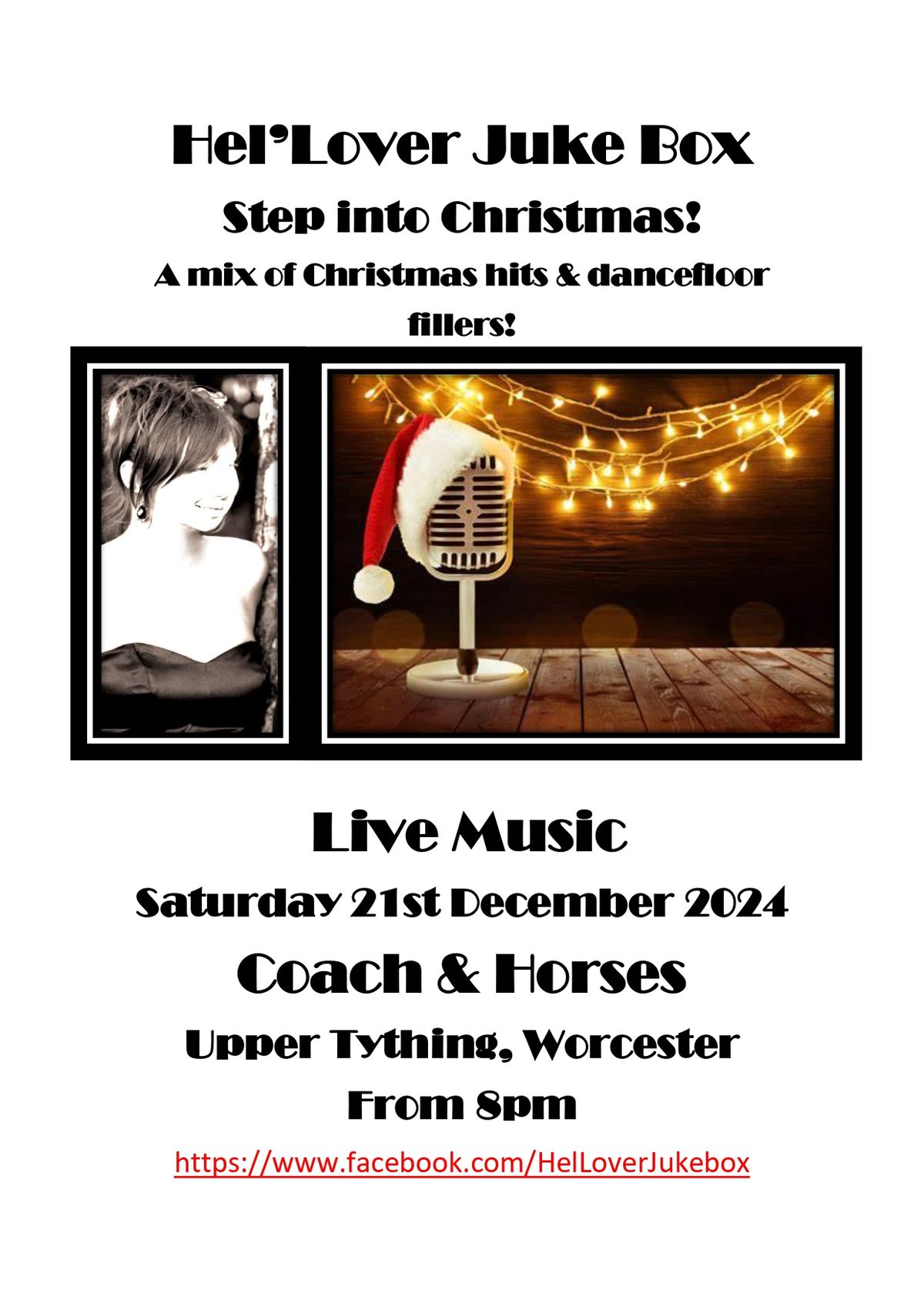 Hel`Lover Jukebox Christmas Party at Coach & Horses Worcester