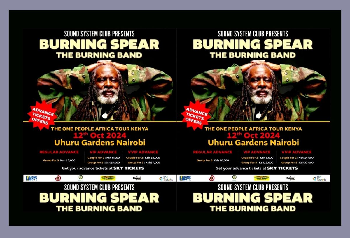 BURNINGSPEAR LIVE IN KENYA