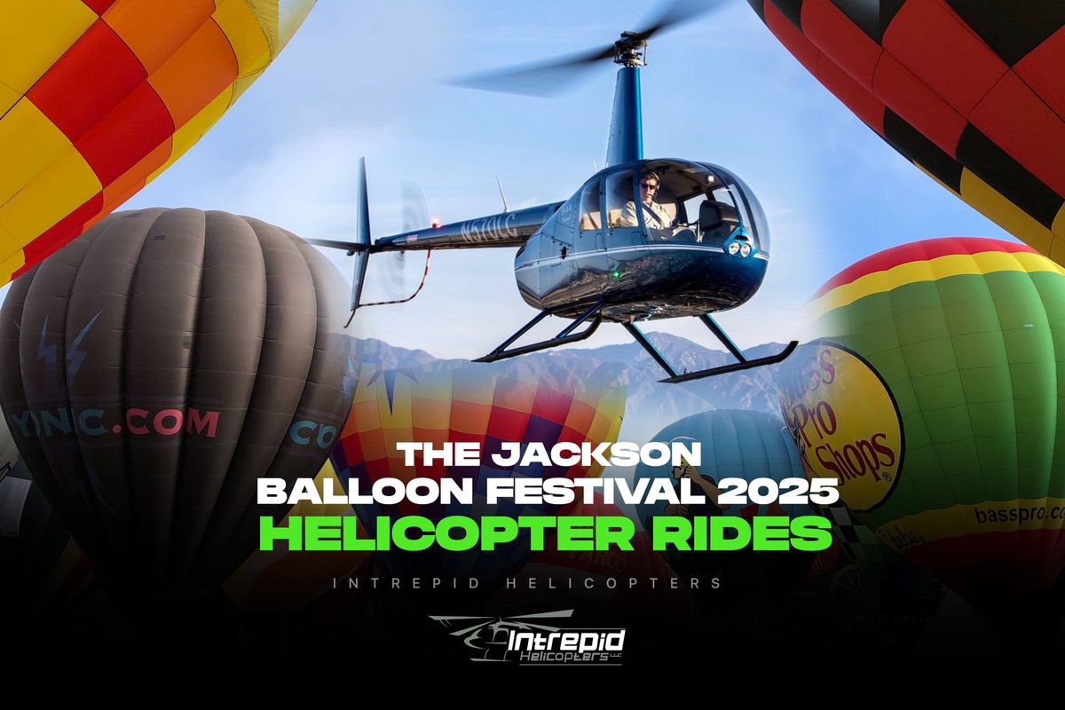 Helicopter Rides at the Jackson Balloon Festival 