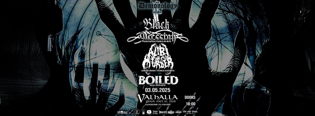 Demonology: Boiled + Alibi for a Murder + Black Messiah