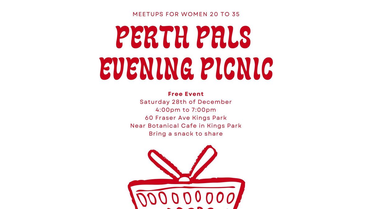 Perth Pals Evening Picnic