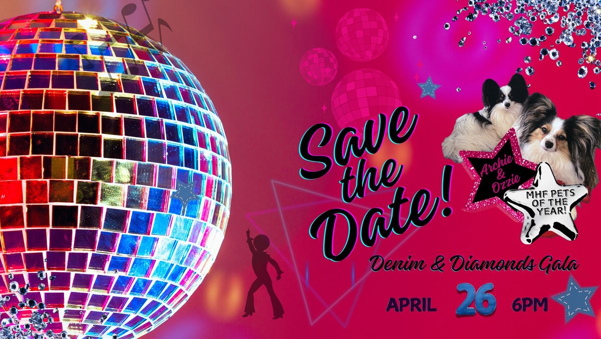 28th Denim & Diamonds Sparkle & Strut Disco Gala