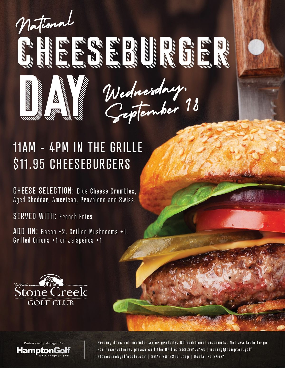 National Cheeseburger Day