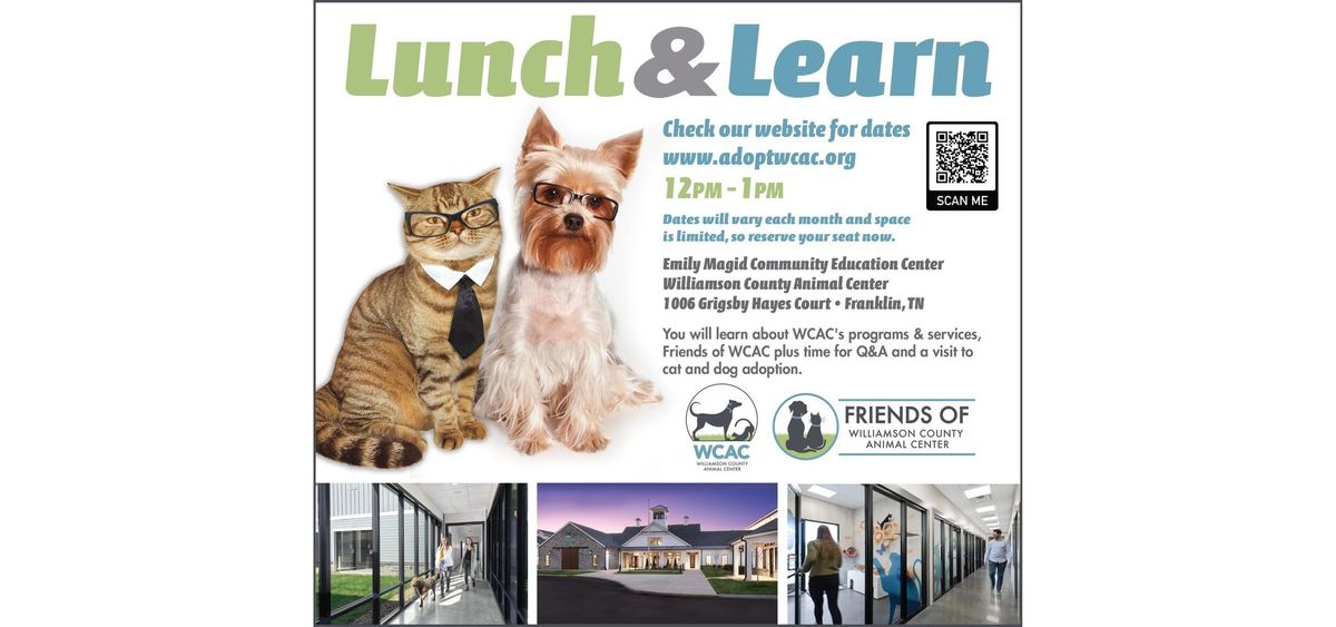 October Lunch & Learn at WCAC