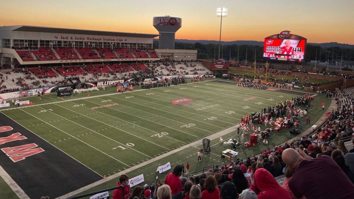 Parking Nevada Wolf Pack at Western Kentucky Hilltoppers Football
