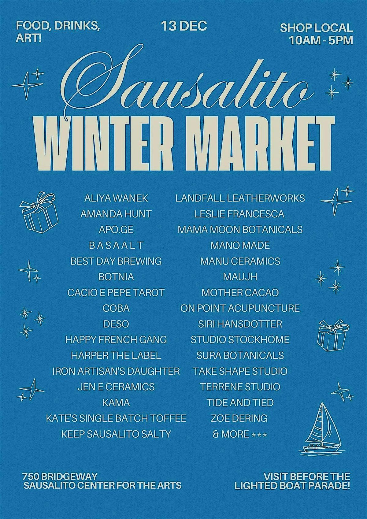 Sausalito Winter Market
