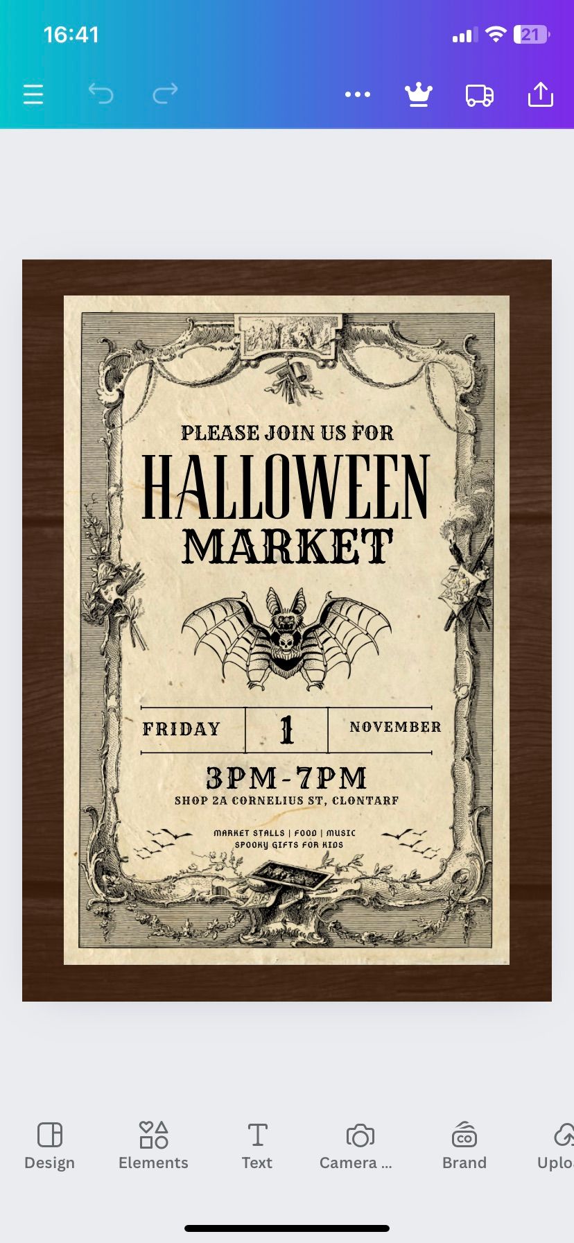 Halloween Night Market!