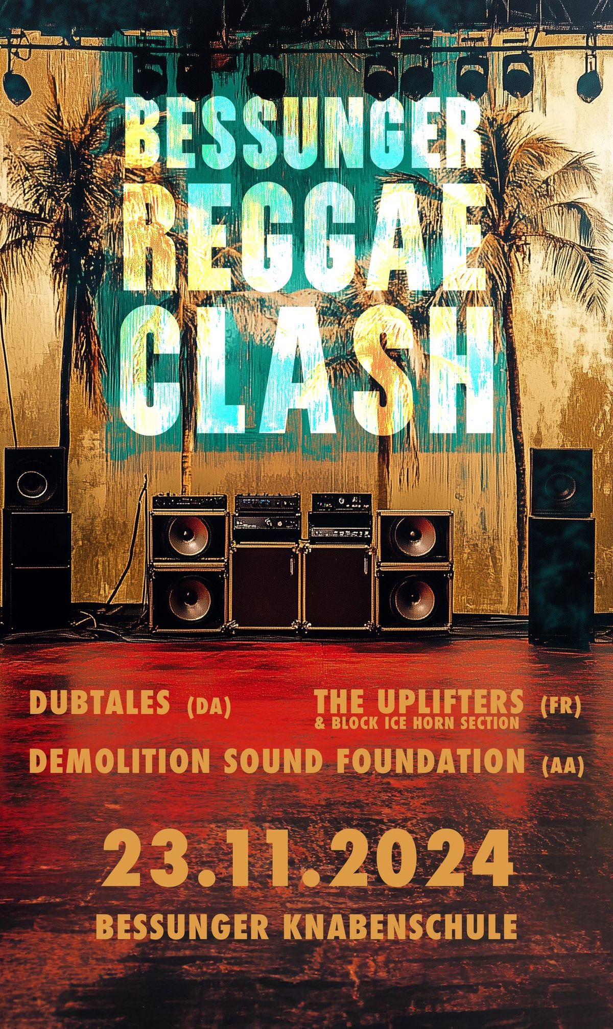 Bessunger Reggae Clash - Konzert (Knabenschule, Halle)