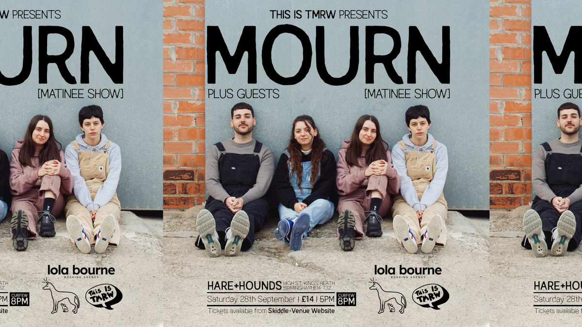 MOURN [Spanish punk] [MATINEE SHOW]