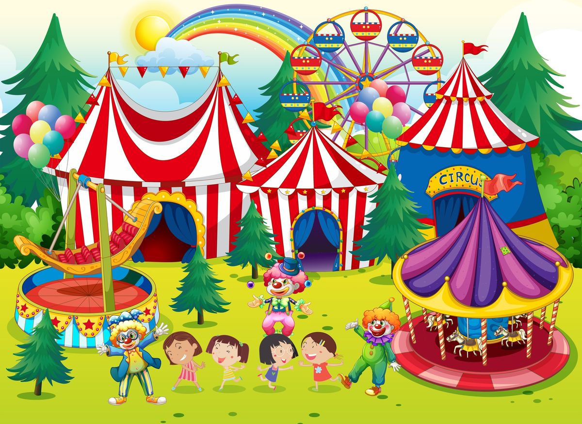 Circus and Funfair Summer Fun Messy Play 13th July 2024 10-11.15am GAINS PARK