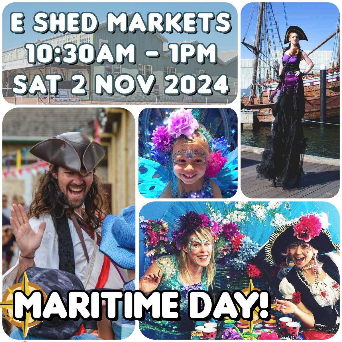 MARITIME DAY at E Shed!