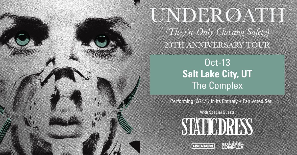 UNDEROATH: They're Only Chasing Safety 20th Anniversary Tour at The Complex