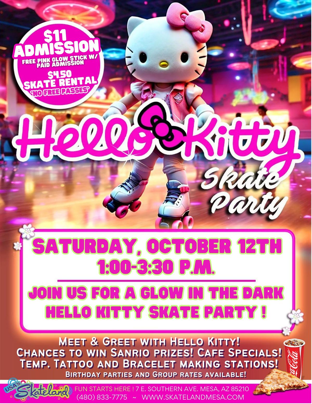 Hello Kitty Glow Skate