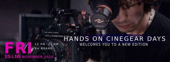 Hands on Cinegear Days Amsterdam