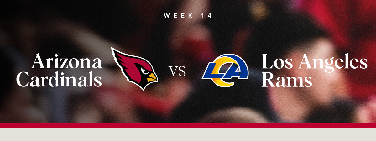 Arizona Cardinals at Los Angeles Rams at SoFi Stadium