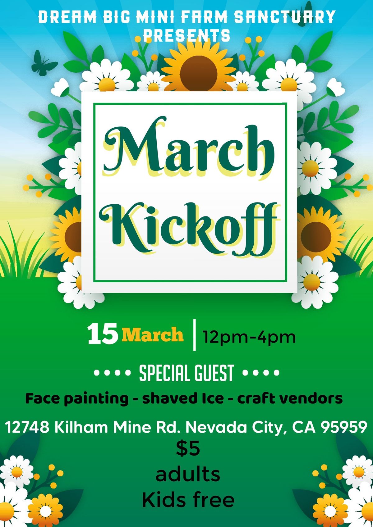 March kickoff 