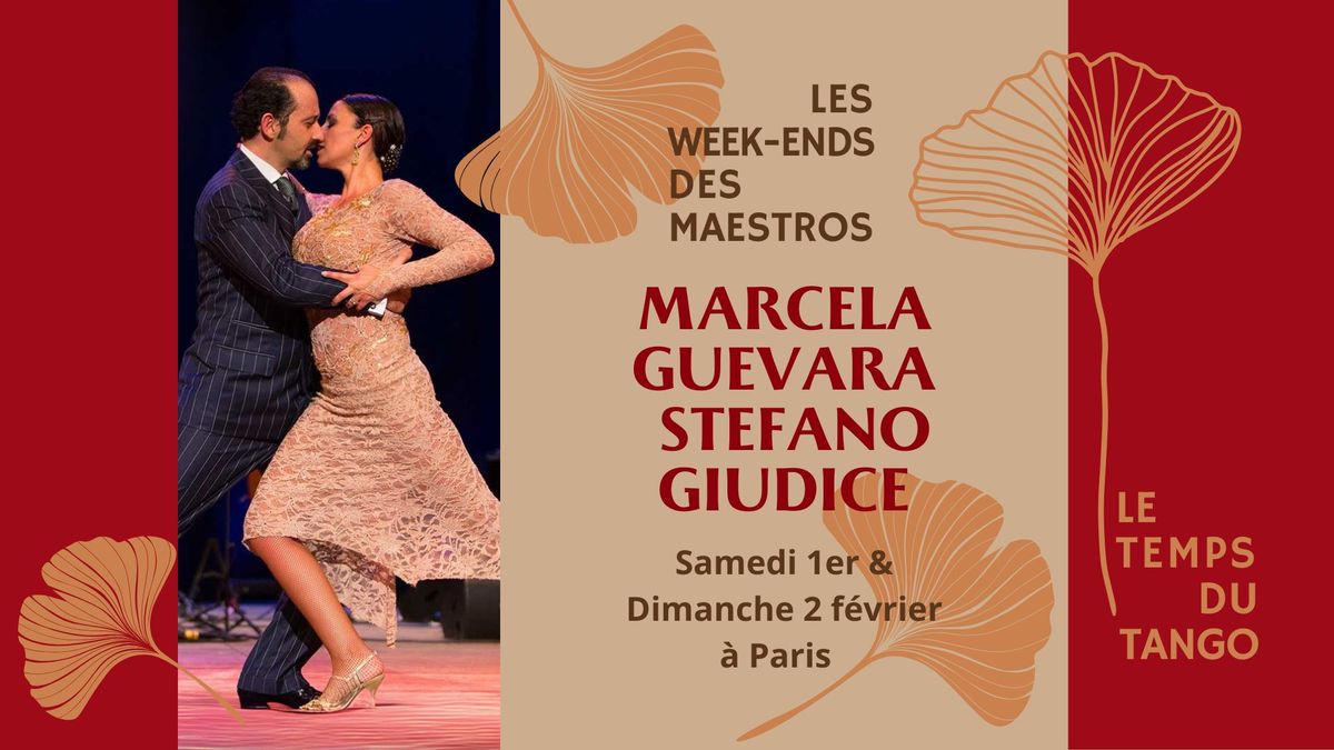 Week-end des Maestros - Marcela Guevara & Stefano Giudice