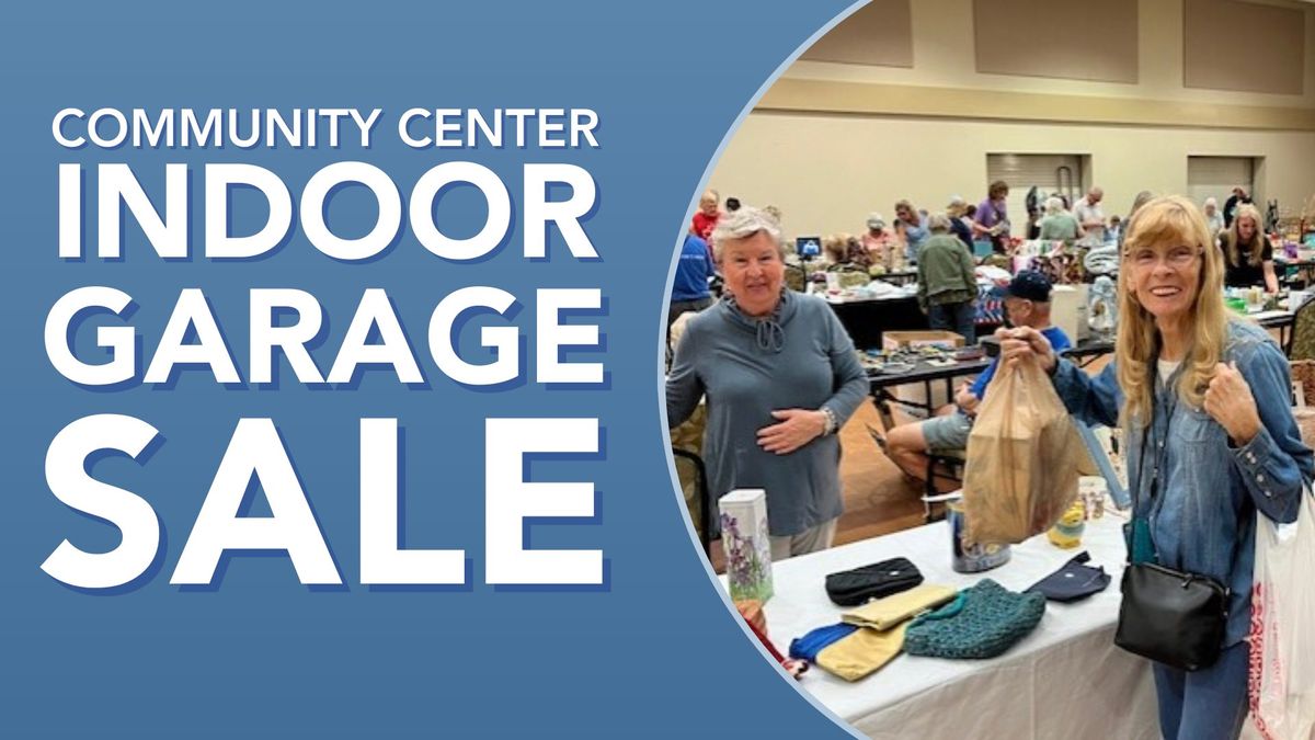 Community Center Indoor Garage Sale