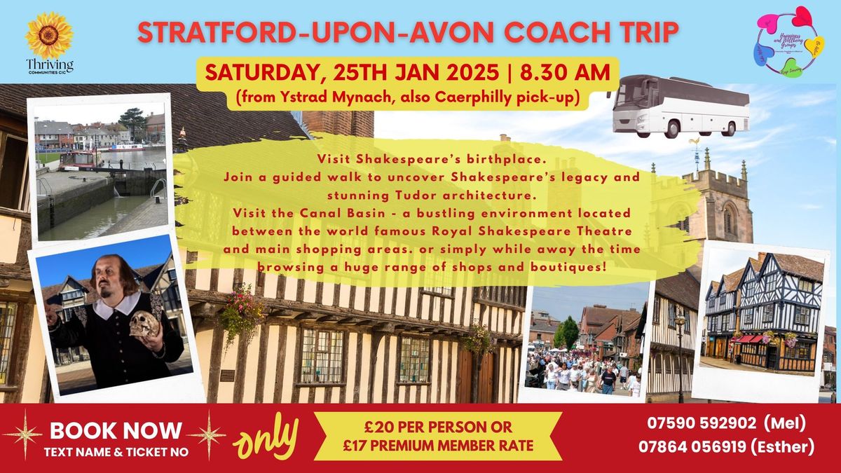 Stratford Coach Trip - January 2025