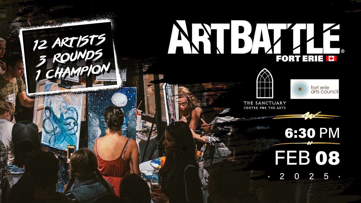 Art Battle Fort Erie - February 8, 2025