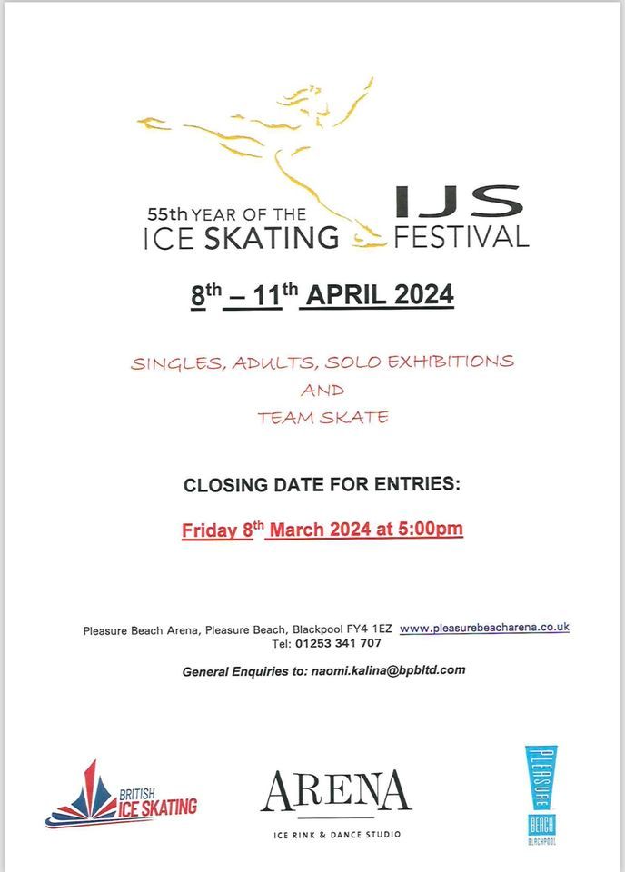 Blackpool Ice Skating Festival 2024