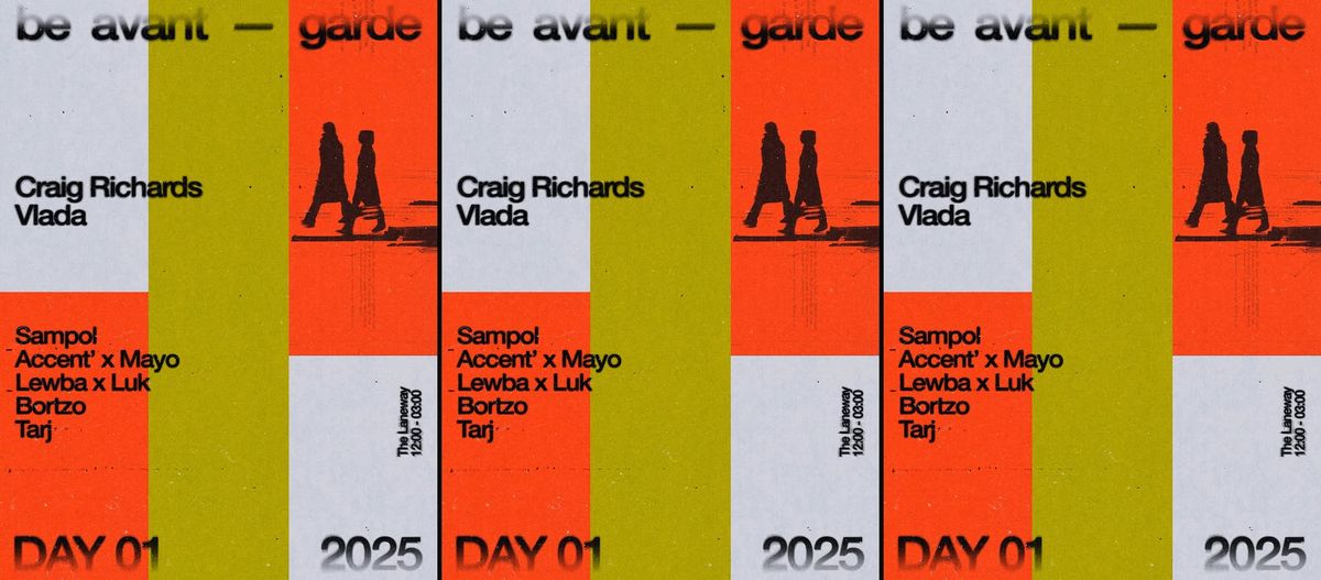 BAG \u294a Day 01 w\/ Craig Richards & Vlada