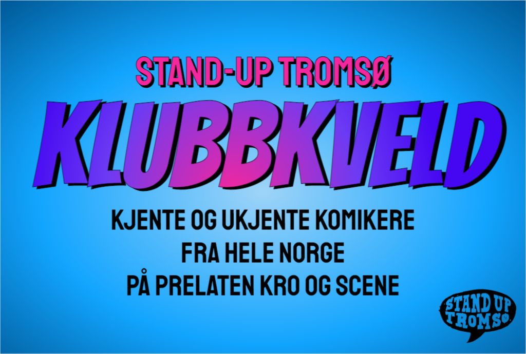 STAND-UP TROMS\u00d8: KLUBBKVELD MED HALLVARD DYRNES