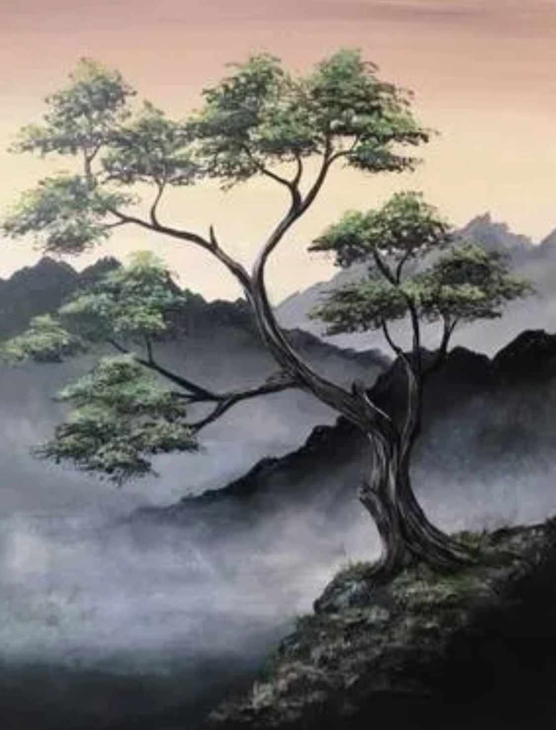 Paint Nite Event- "Misty Mountain"