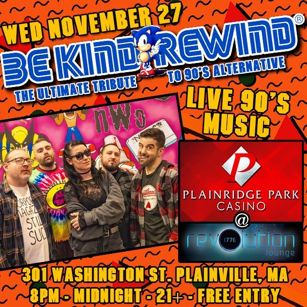 Revolution Lounge - NIGHT B4 THANKSGIVING - Plainridge Park Casino