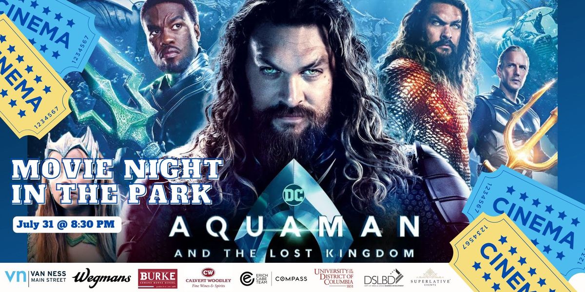 Movie Night in the Park with Aquaman