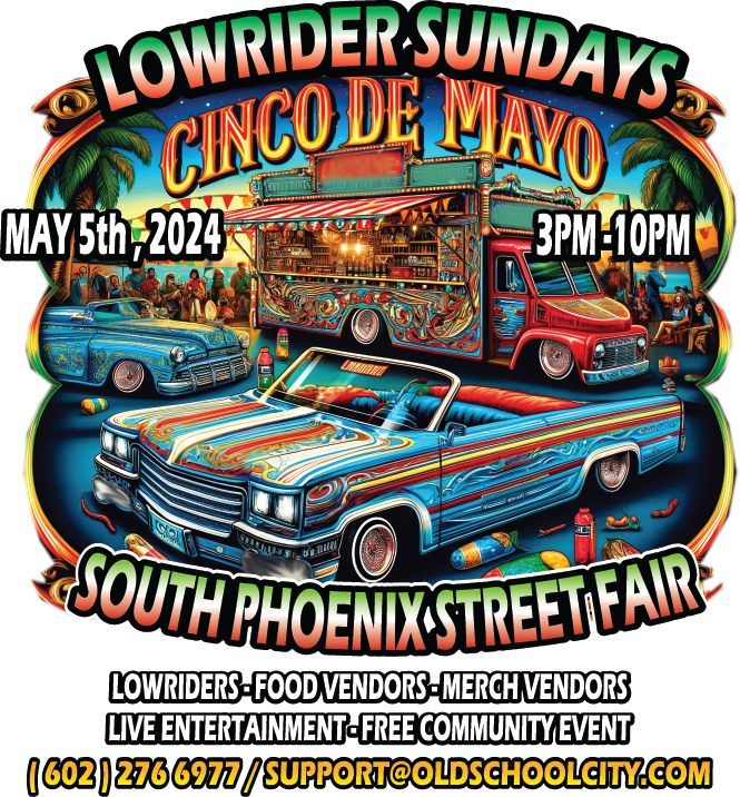 Cinco De Mayo Street Fair and Car Show in South Phoenix