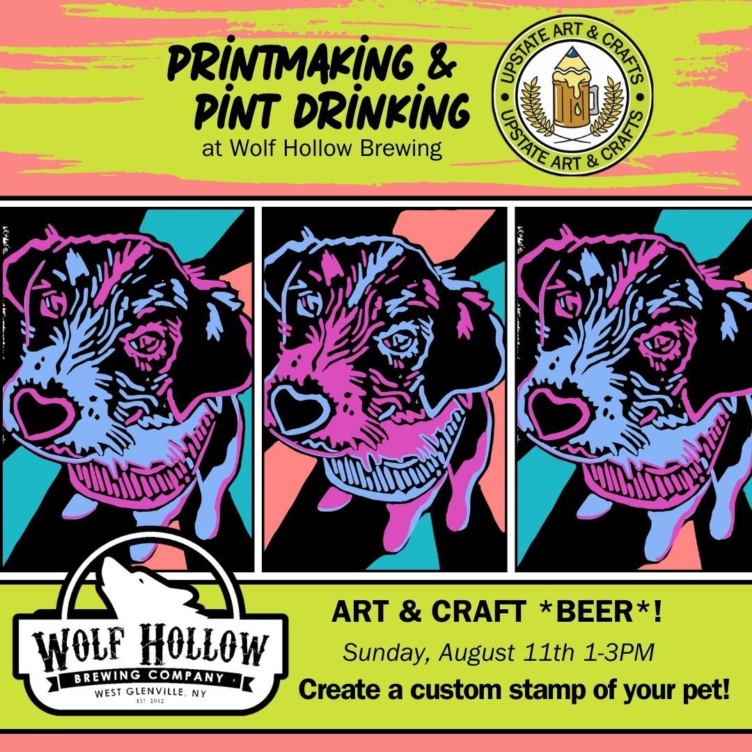 Prints and Pints! at Wolf Hollow