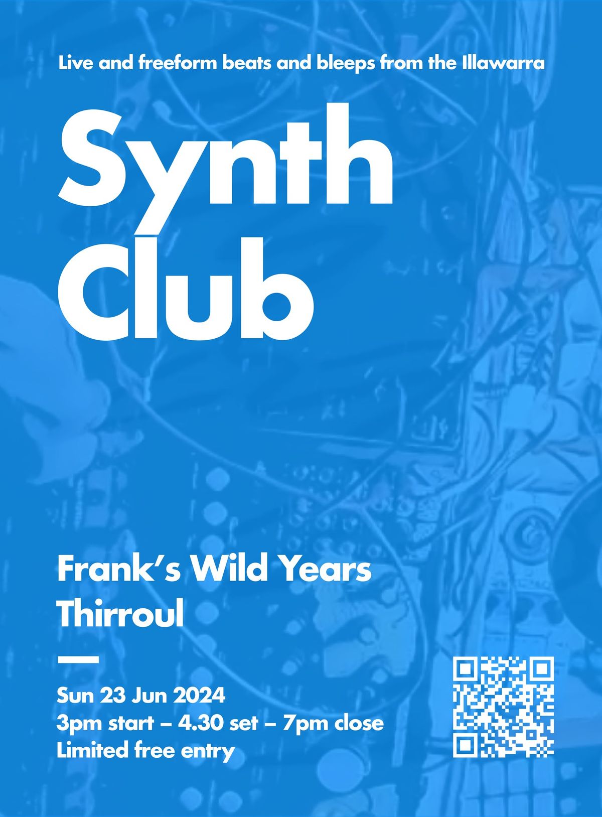 Synth Club at Franks Wild Years