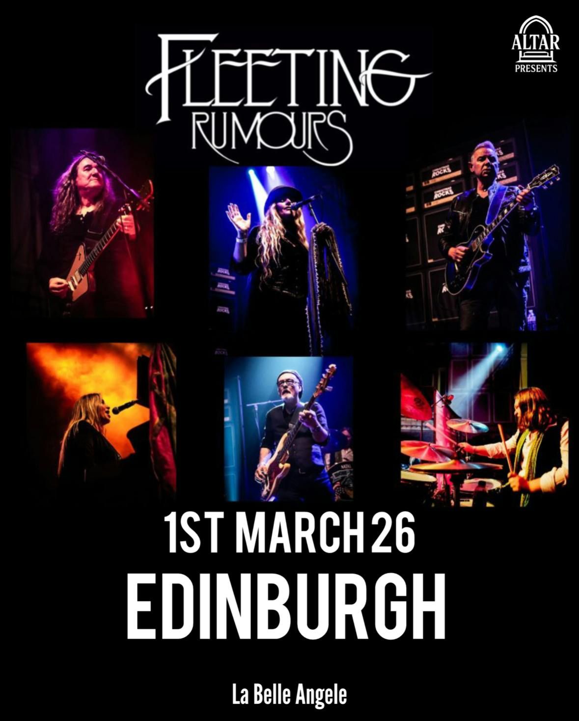 Fleeting Rumours - A Tribute to Fleetwood Mac Edinburgh