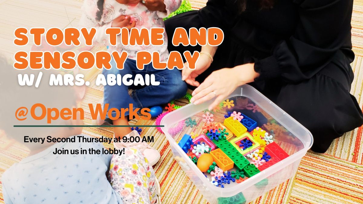 Story Time & Sensory Play for Toddlers