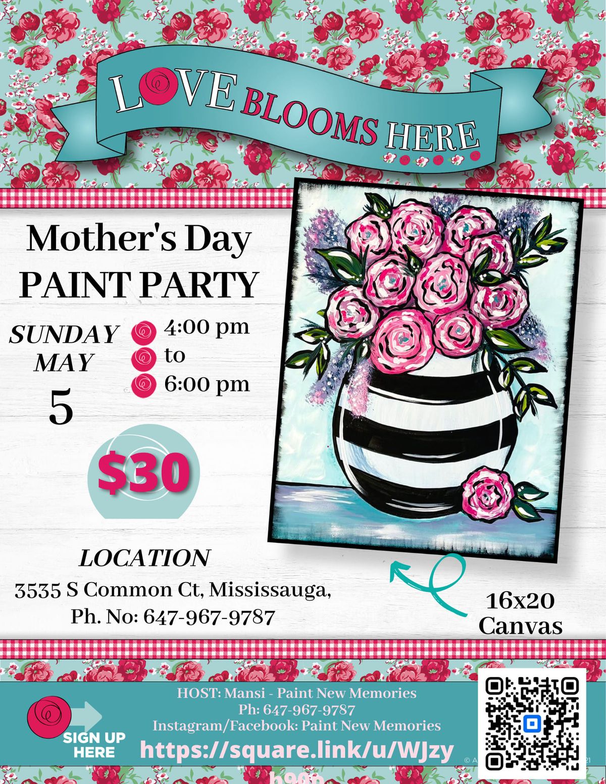Mother's Day Paint Party!