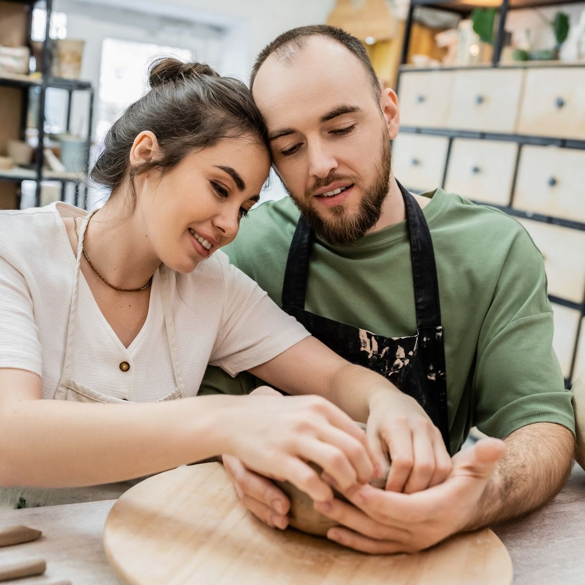 Pottery Date Night: Clay Planters