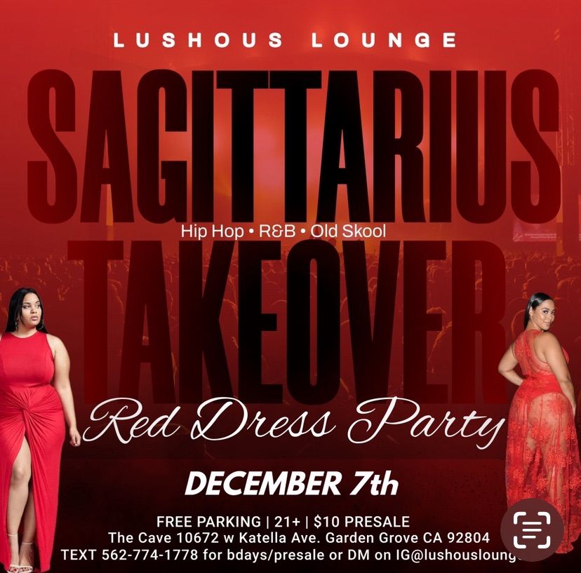 Sagittarius Takeover Red Dress Party!