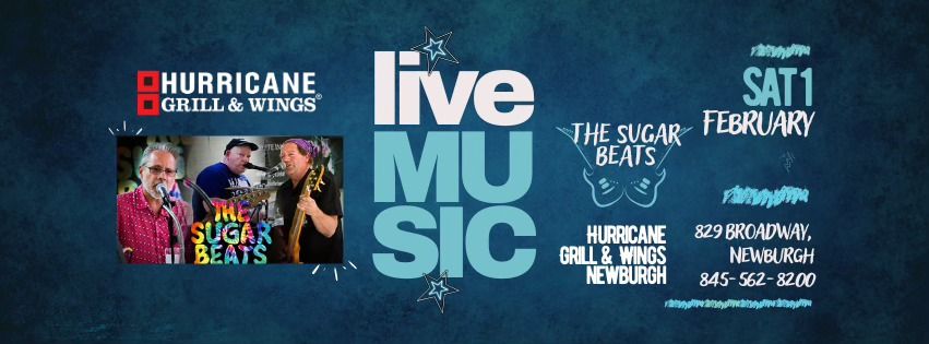 \ud83c\udfb6 Live Music Night: The Sugar Beats at Hurricane Grill & Wings!