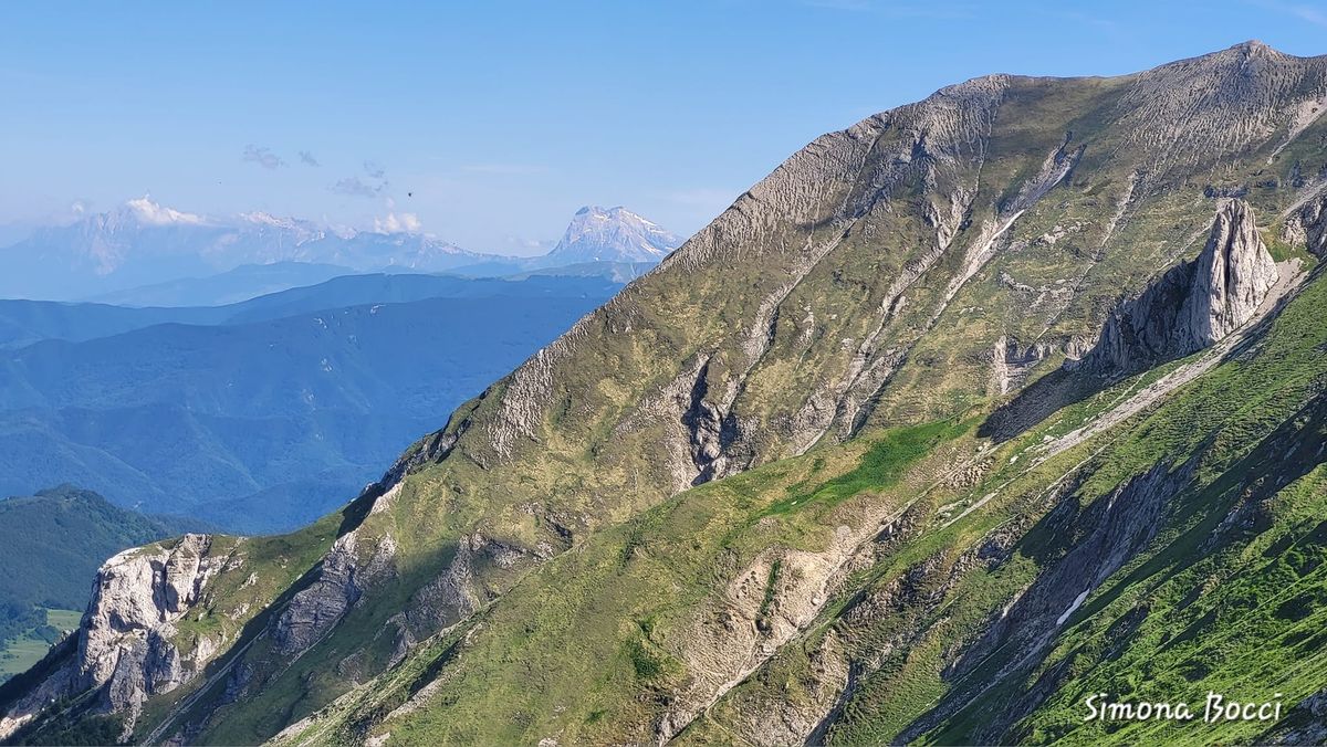 STELLE, ALBA, M. VETTORE - M. TORRONE - SASSO D'ANDRE' \u2022 Anello da S.Maria in Pantano, Montegallo