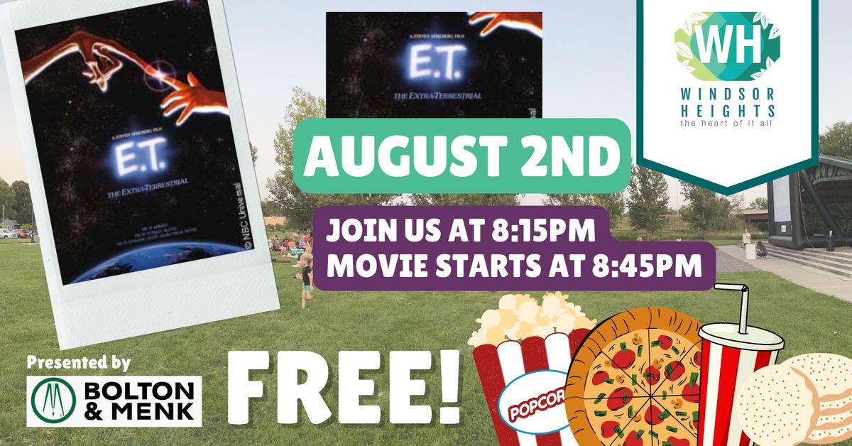 Movies in the Park: E.T.