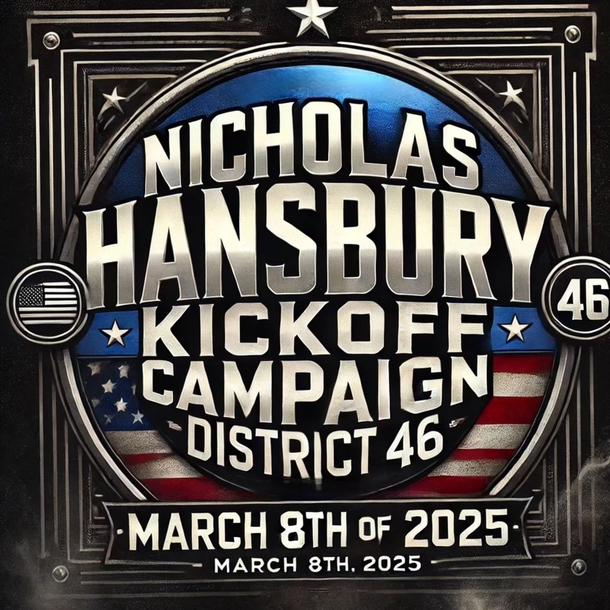 Kickoff for Nicholas Hansbury\u2019s Campaign 