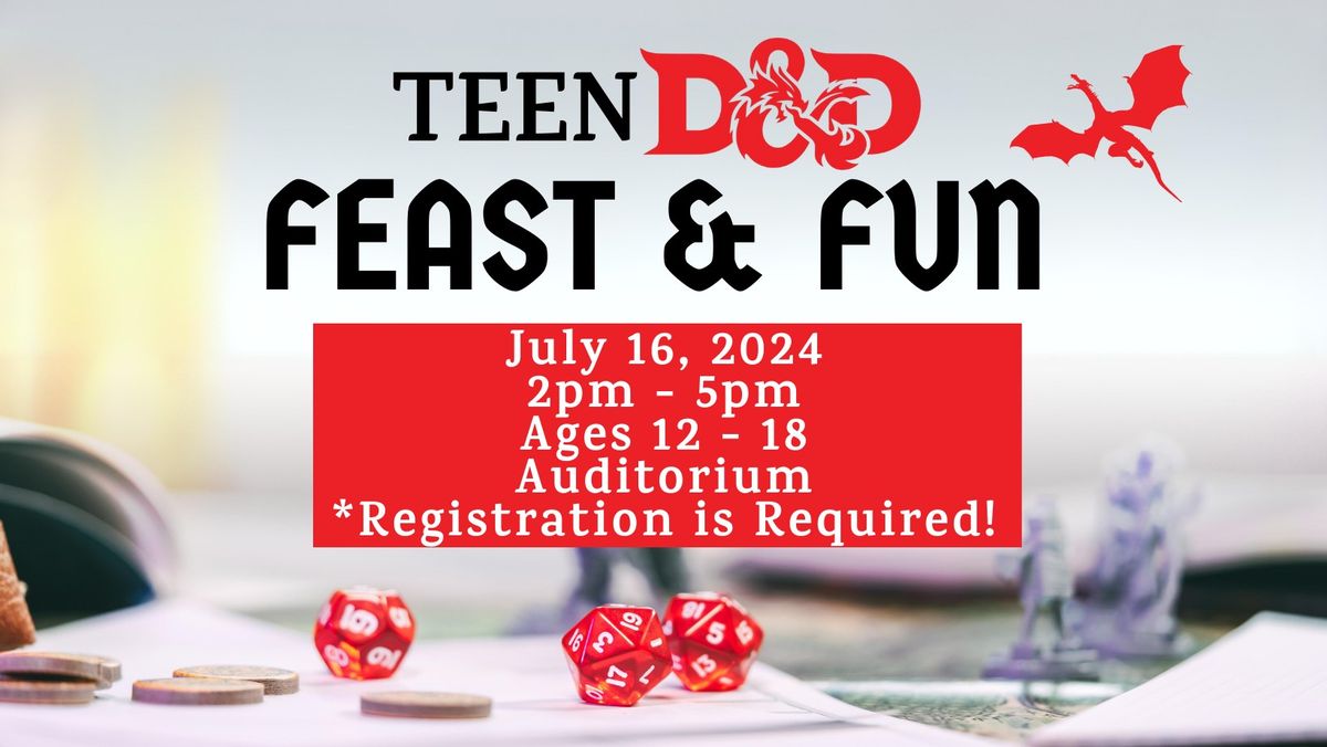 Teens D&D Feast & Fun