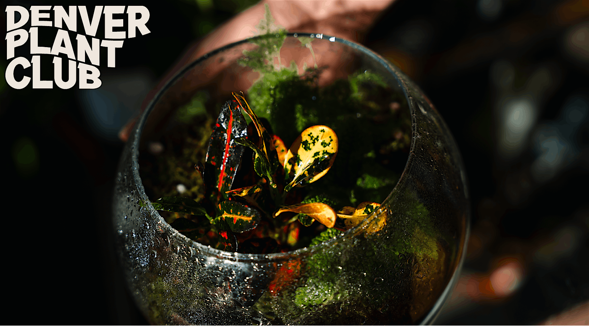 Terrarium Workshop with Denver Plant Club (5\/23\/26)