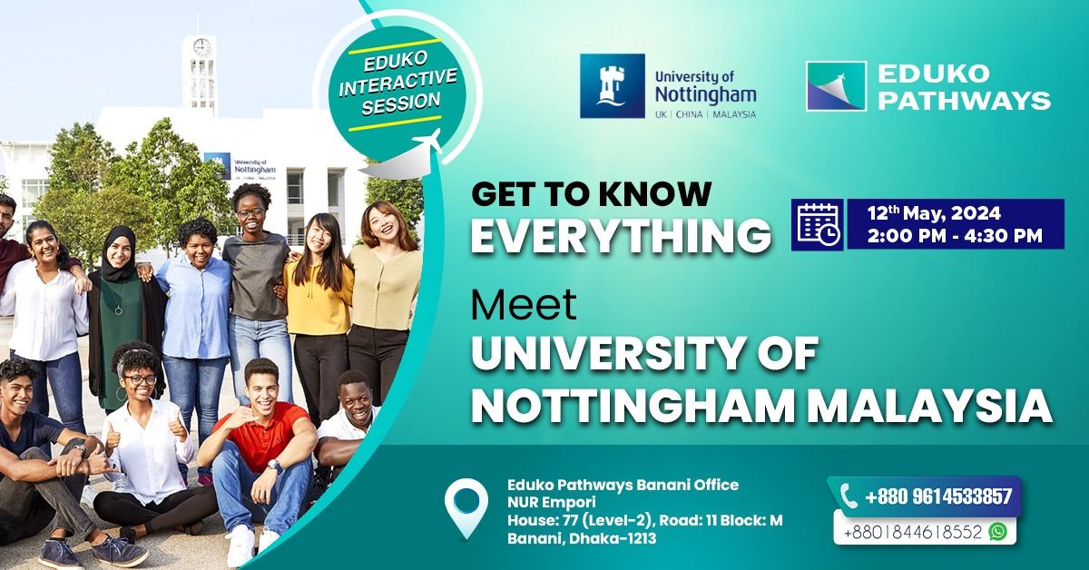 Eduko Interactive Session with University of Nottingham Malaysia