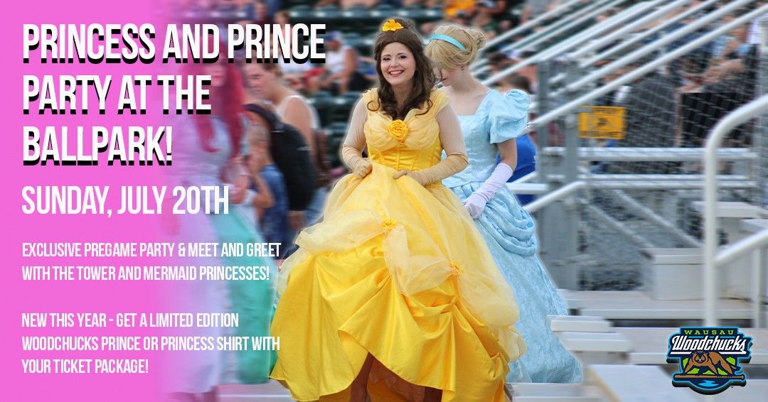 Princess and Prince Party at the Ballpark!