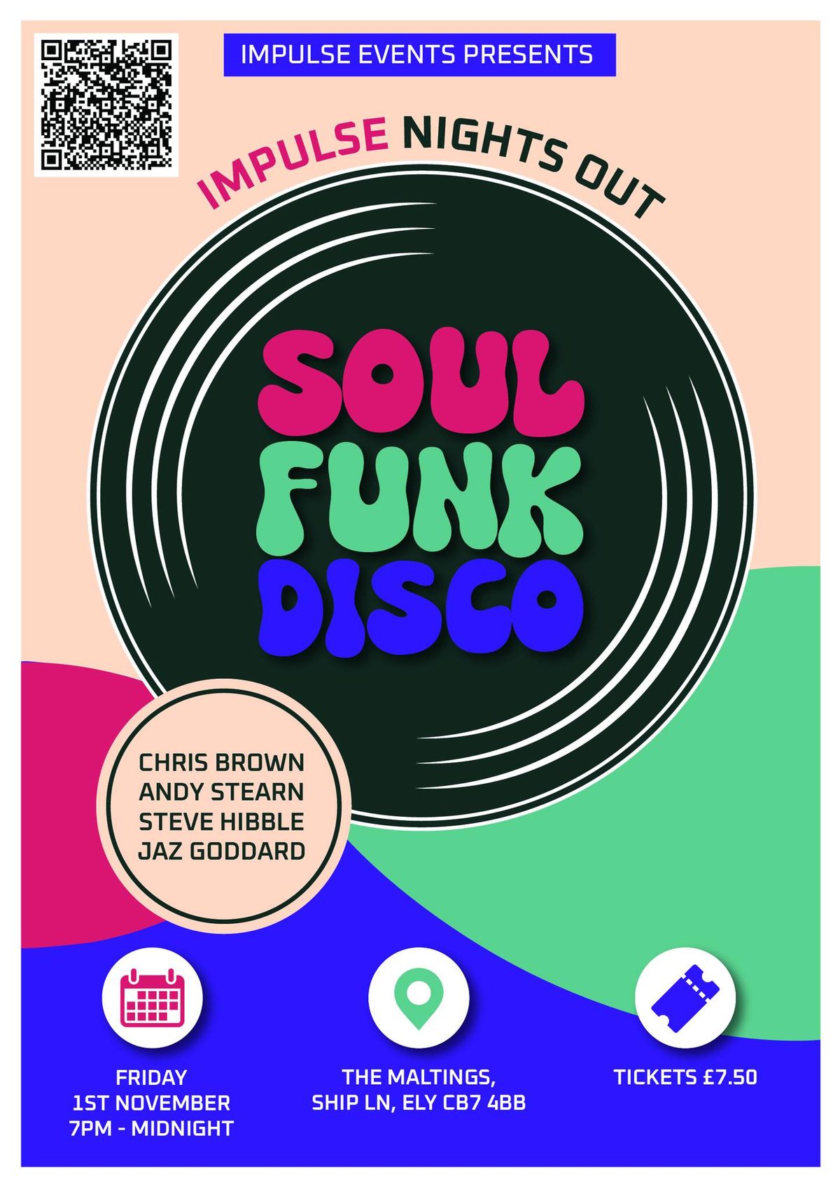 Impulse Nights Out - Soul, Funk and Disco