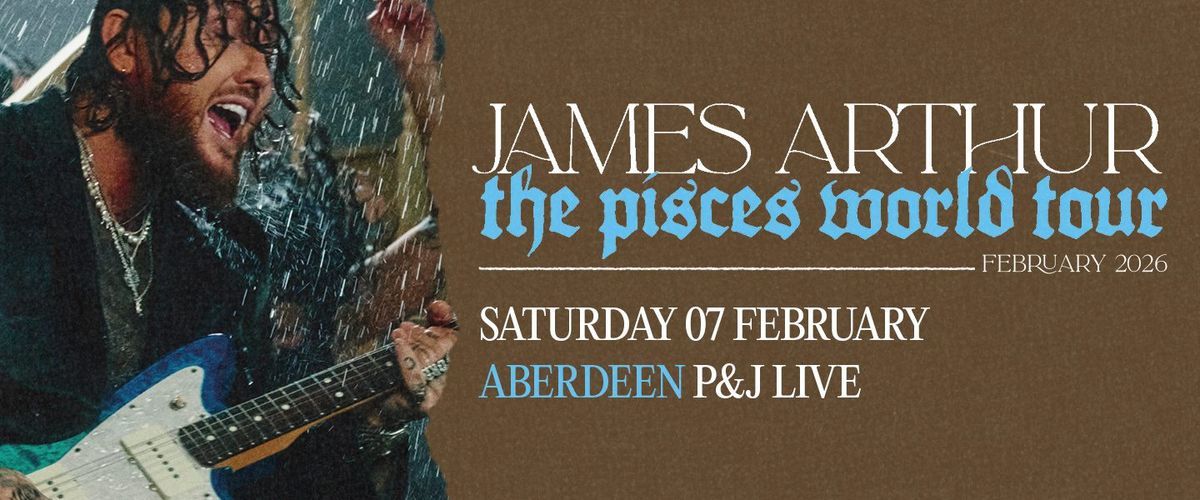 James Arthur Manchester Tickets