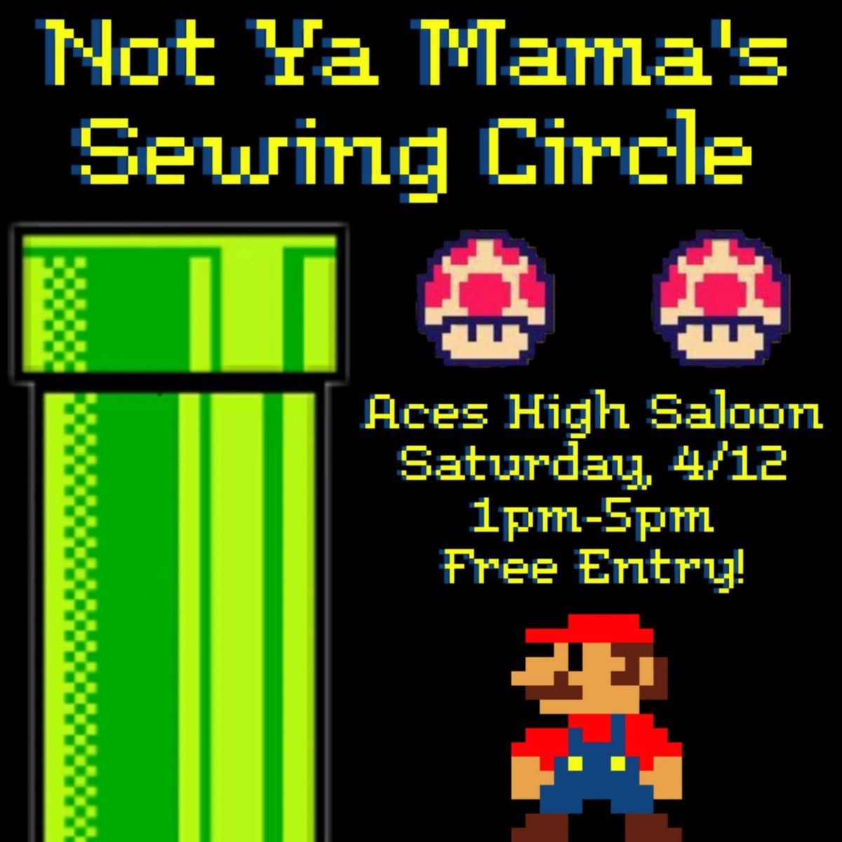 NOT YOUR MOMMAS SEWING CIRCLE