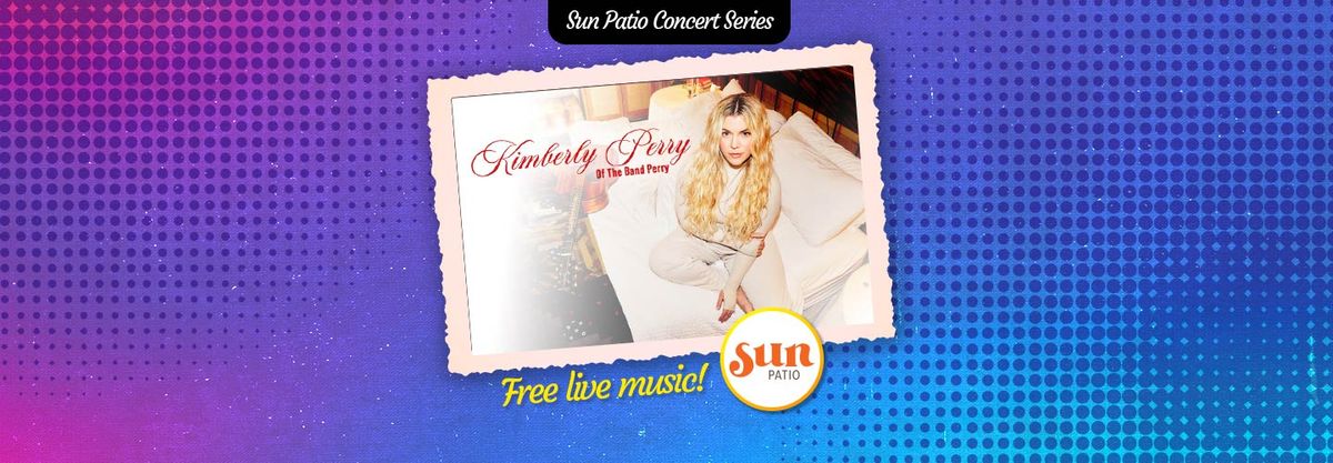 Kimberly Perry of The Band Perry on the Sun Patio